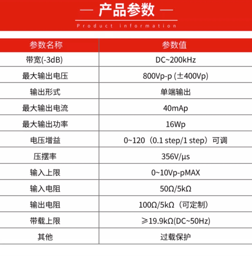 ATA-2082超聲導波高壓放大器